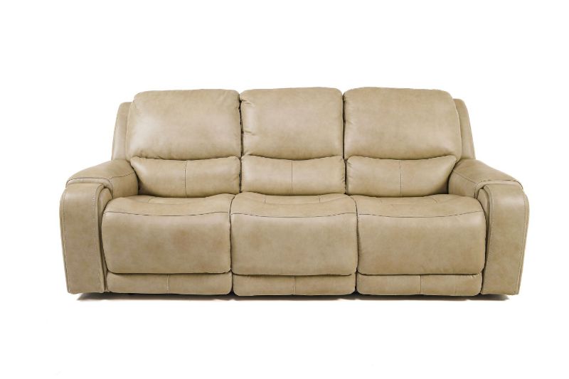Picture of LUX LINEN ALL LEATHER POWER RECLINING SET