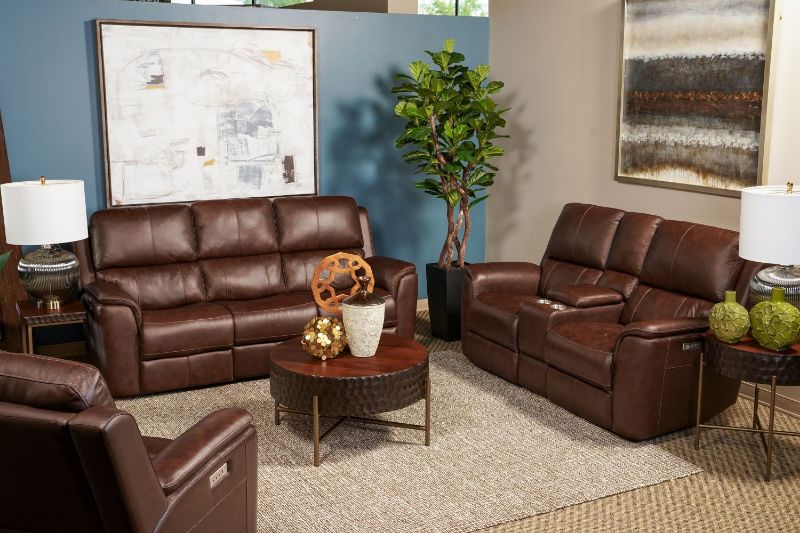 Picture of HENRY LEATHER POWER RECLINING SET